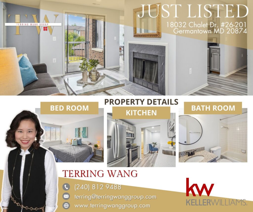 House for sale in Germantown, MD.