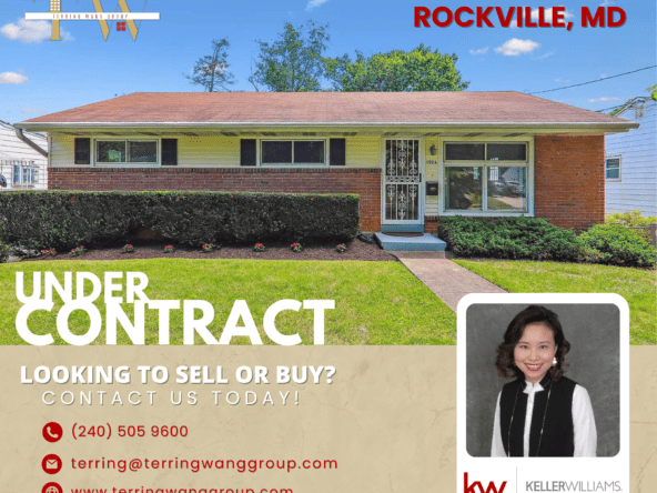 House in Rockville, MD under contract.