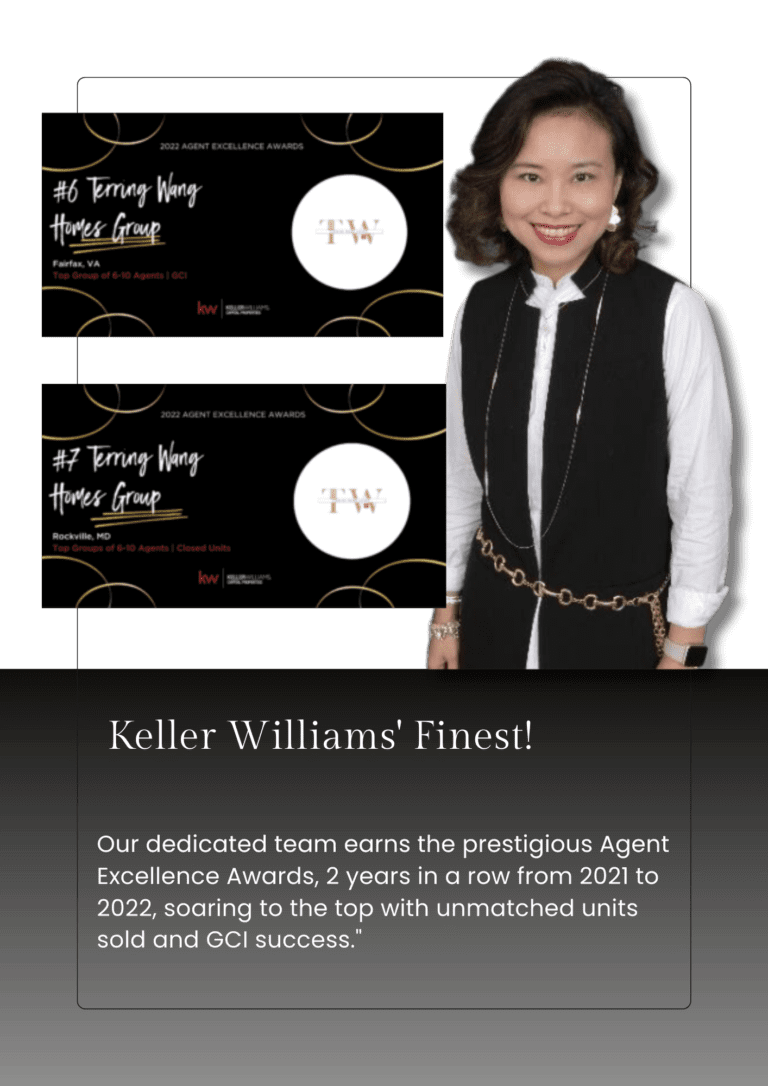 Woman smiling with Agent Excellence Awards.