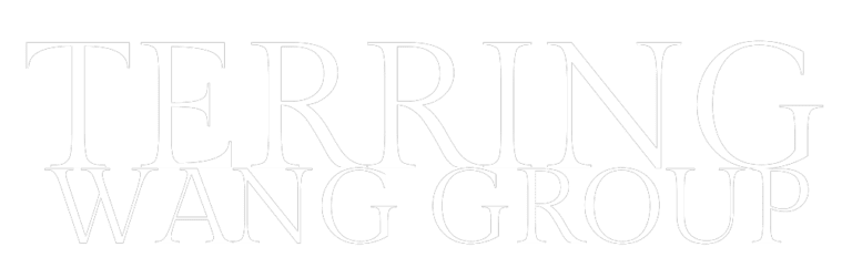 Terring Wang Group logo in white text.