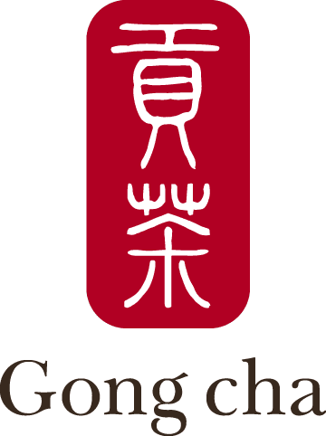 Gong cha logo with Chinese characters.