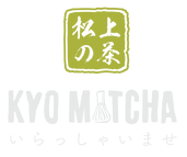 Kyo Matcha logo with Japanese characters.