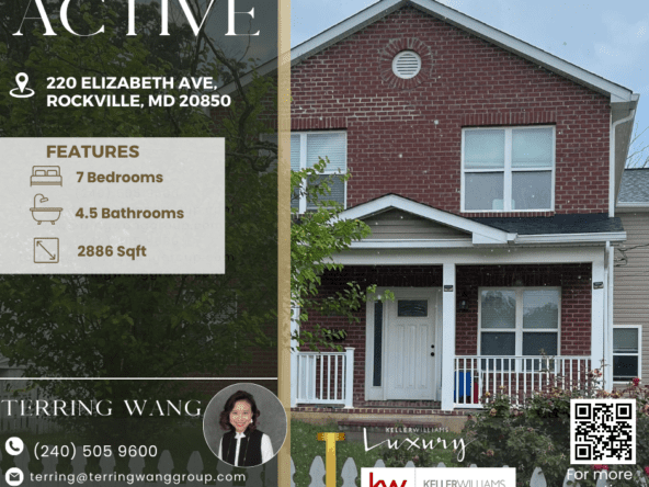 Brick house for sale with 7 bedrooms.