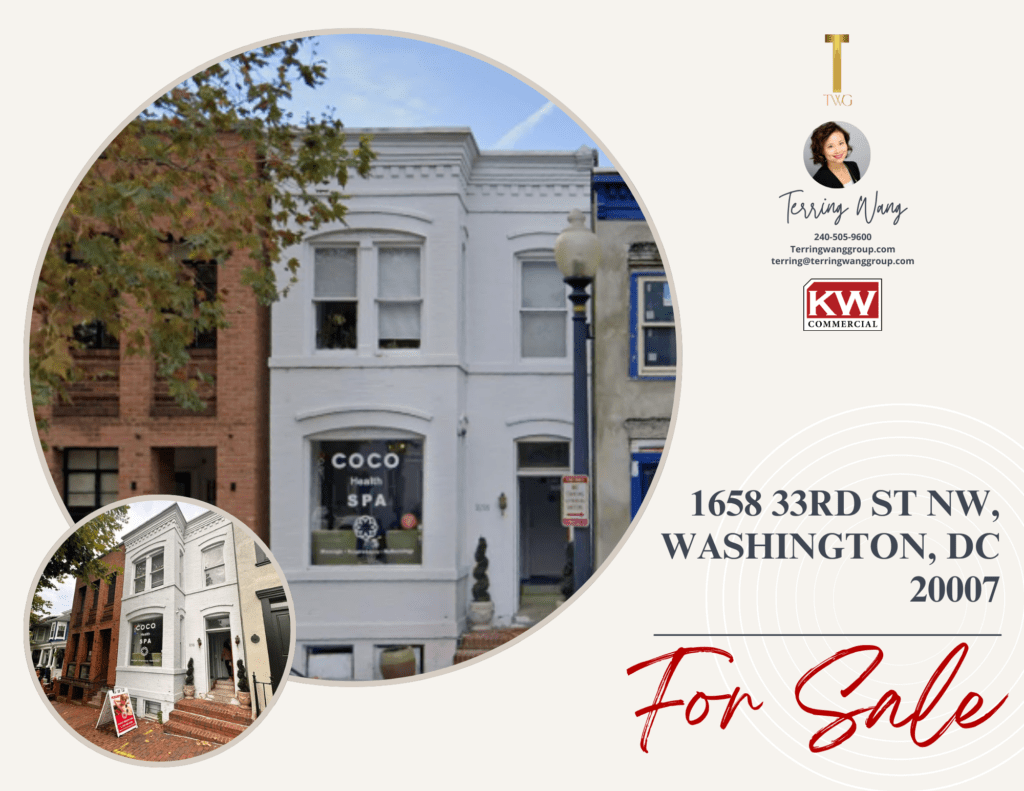 For sale: DC row house with spa.