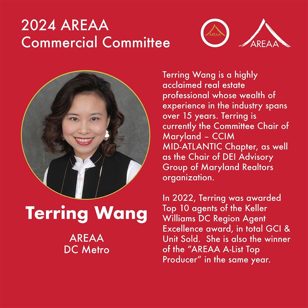 Terrig Wang, AREAA Commercial Committee