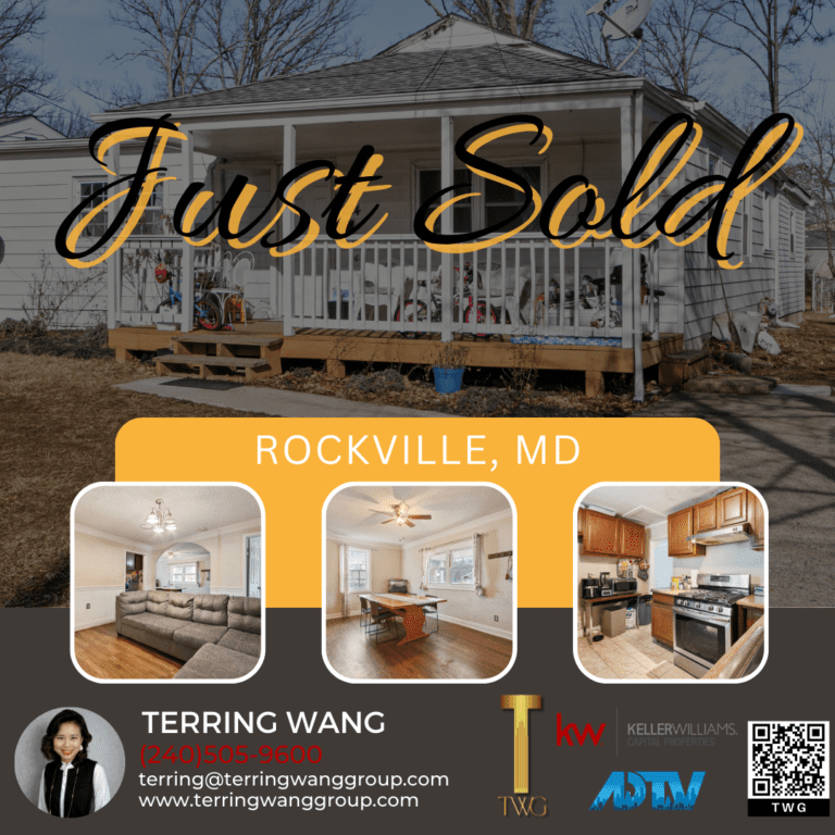 House just sold in Rockville, MD.