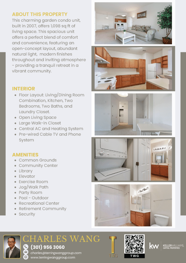 Real estate property listing with interior photos.