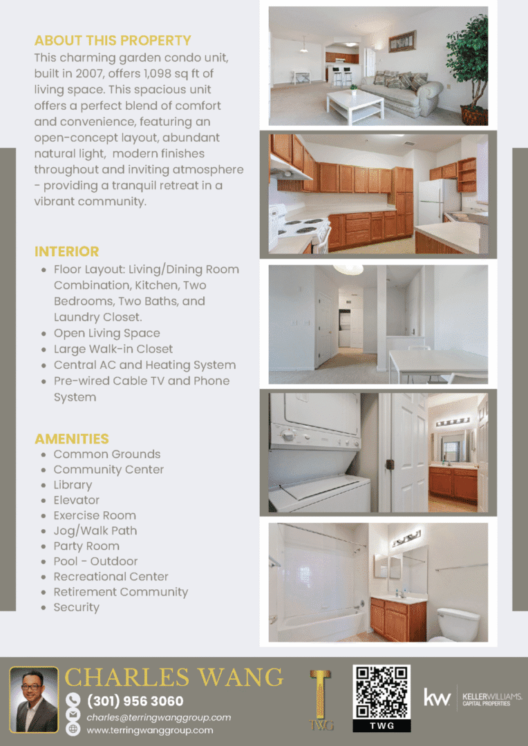 Real estate property listing with interior photos.